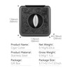 Stainless Steel Cigar Cutter Multifunctional Cigar Cutter with V-shaped Blade