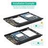 Dual Msata SSD to 2.5inch SATA III Adapter 6Gbps Supports