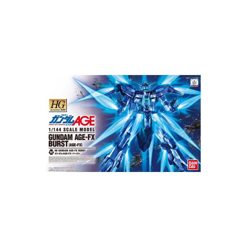 Bandai Hobby #32 High Grade 1/144 Gundam AGE-FX Burst Action