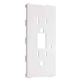 TayMac A52W Allure Nonmetallic Wallplate with GFCI Insert, White
