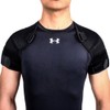 Kuangmi Sport Double Shoulder Support Adjustable Black 1 Piece (Medium)