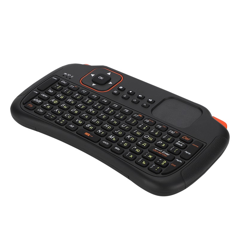 2.4GHZ 83-key Wireless Keypad Mini Rechargeable Keyboard for Android Russian