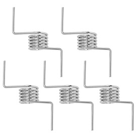 5 Pack WR01X11052 Fridge Door Spring Anti-Corrosion Stainless Steel Door Spring Hinge Mullion Replacement for GE Appliance GFE28GYNBFS/GYE18JSLGFSS Replacement PS6011724 3031611