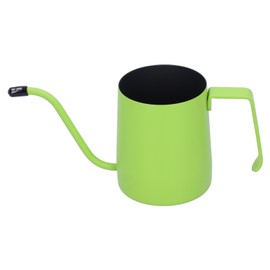 350ml Hand Made Coffee Pot Stainless Steel Fine Spout Pour Over Coffee Kettle Home Coffee UseGreen