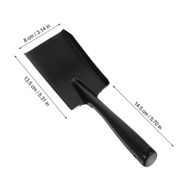 SEWACC Gardening Beach Shovel Transplanting Trowel Garden Spade Ice Scraper Grill Ash Shovel Garden Dustpan Fireplace Scooper Wood Stove Shovel Fireplace Ash Shovel