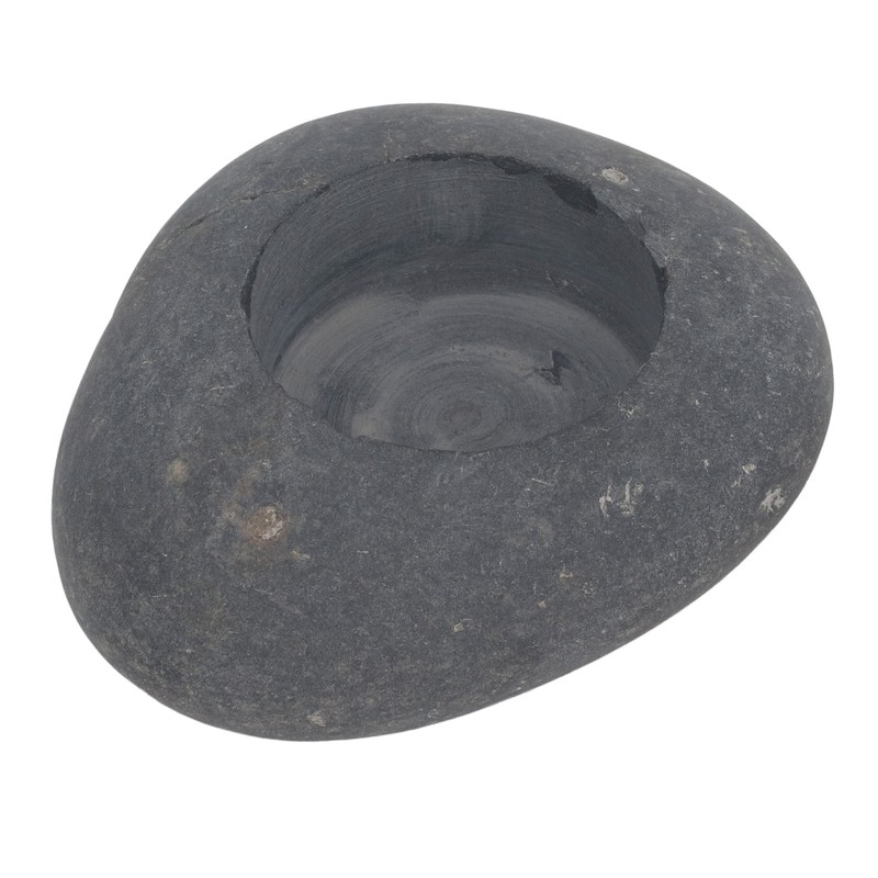 Pebble Candle Holder Handmade Decorative Stone Tealight Candle Holder for