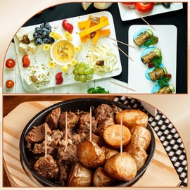 Bewudy 8 Pcs Toothpick Holder, Wood Toothpick Case, Mini Toothpick Box Wooden Tooth Pick Holder, Pocket Travel Toothpicks for Storage Toothpick Needle Bead Ear Pick Cotton Swab