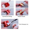 Small Vise with Strong Spring Alloy Steel Adjustable Miniature Bench
