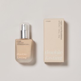 Etude 더블 래스팅 비건 커버 파운데이션 30g /24시간 커버 지속 Double Lasting Vegan Cover Foundation 30g / 24-Hour Coverage Lasting