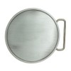 Yippo Accessories Round Blank Belt Buckle