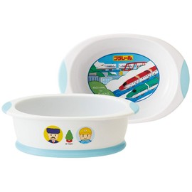 Skater WP4 Bowl, Easy to Scoop, Children's Tableware, Baby, Small Bowl, Plarail 19, 6.5 x 4.4 x 4.5 x 2.0 inches (16.4 x 11.3 x 5 cm)