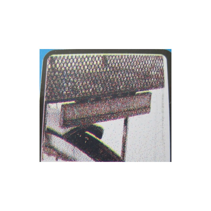 Bicycle Reflector Front Reflector Under Basket White 41895
