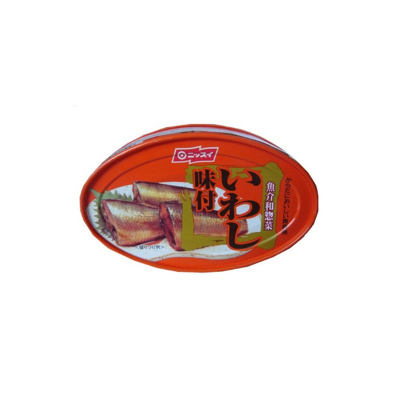 Nissui Iwashi Ajitsuke, 3.52-Ounce Cans (Pack of 24)