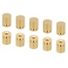 PATIKIL 10pcs M3x10x12mm Cap Nuts Acorn Nuts Screw Knobs Cap