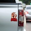 Smol PP Club Sticker Magnet | Small PP Club Car