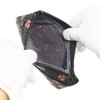 Indenya 4407-51-175 Inden No. 6 Pouch, Deer Leather, Black Background