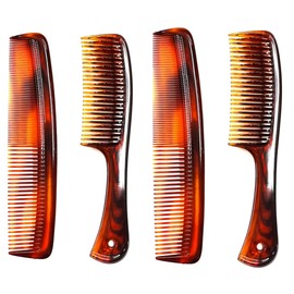 Maple Grooming Multicolor Hair Combs For Women Combo Set, Pack of 4