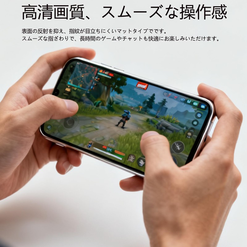 【Anti-Glare & Fingerprint Resistant】AQUOS sense9 Film【TPU Material 1-Piece Set】Auto Repair/Smooth