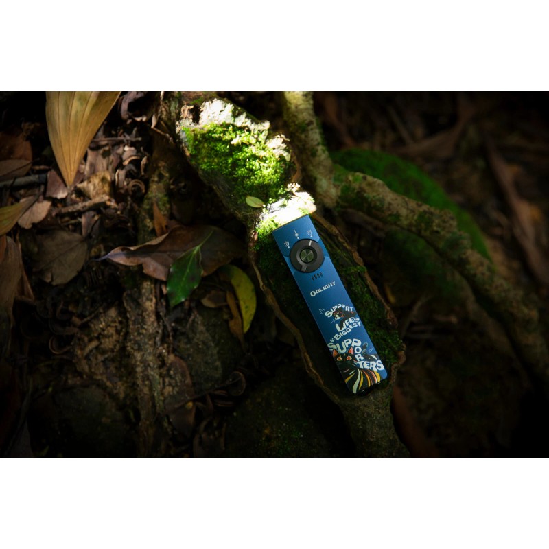 Olight Arkfeld Pro Paw Edition CW LED Light/Green Beam/UV, 1300