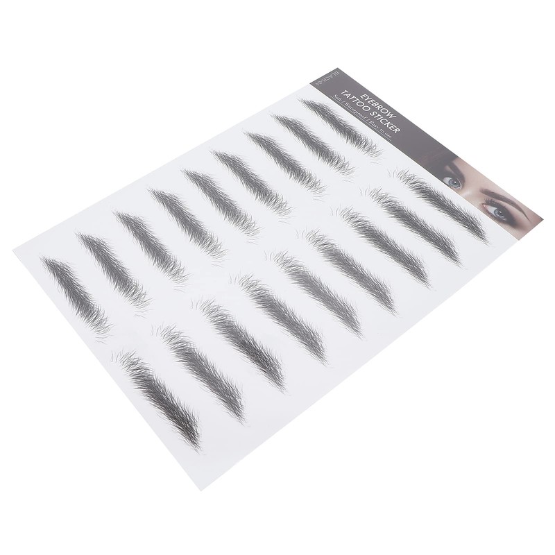 Eyebrow Tattoo Stencil, 6D Eyebrow Tattoo Sticker, Eyebrow Shaping Stencils,