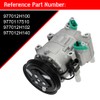 cciyu Air Conditioning Compressor 2007-2012 Fit for Hyundai Elantra 2.0L