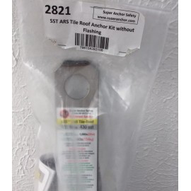 Super Anchor Safety 2821 Super Anchor Safety ARS Tile Roof Fall Arrest Anchor Kit