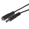 Maplin Power Supply Extension Lead 2.5mm x 5.5mm Plug to 2.5mm x 5.5mm Socket, 5m