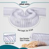 4" X 10' Dust Collection Flexible Hose with 4 In