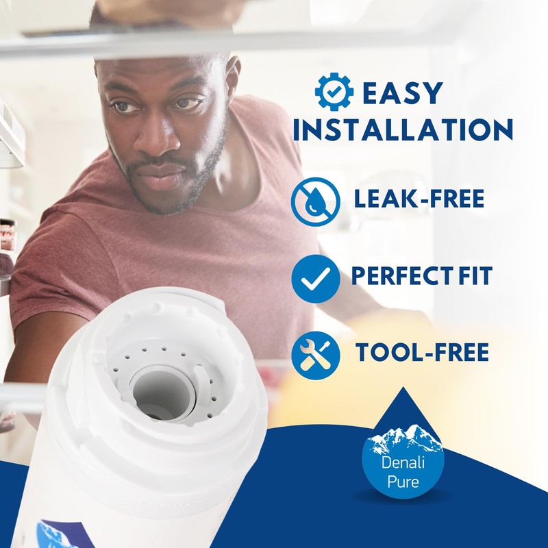 Replacement for General Electric PDS20MCRBBB Refrigerator Water Filter - Compatible