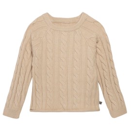 Modern Moments by Gerber Toddler Girls' Sweater and Wide Leg Pants Set, Oatmeal, 2T