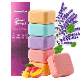 Shower Steamers 12 pack, Aromatherapy with relaxing Essential Oils, Aromatic Flavours Gift set, Hope SPA Experience, with Bath Salts, A perfect giftset for any occasion, Christmas, New year