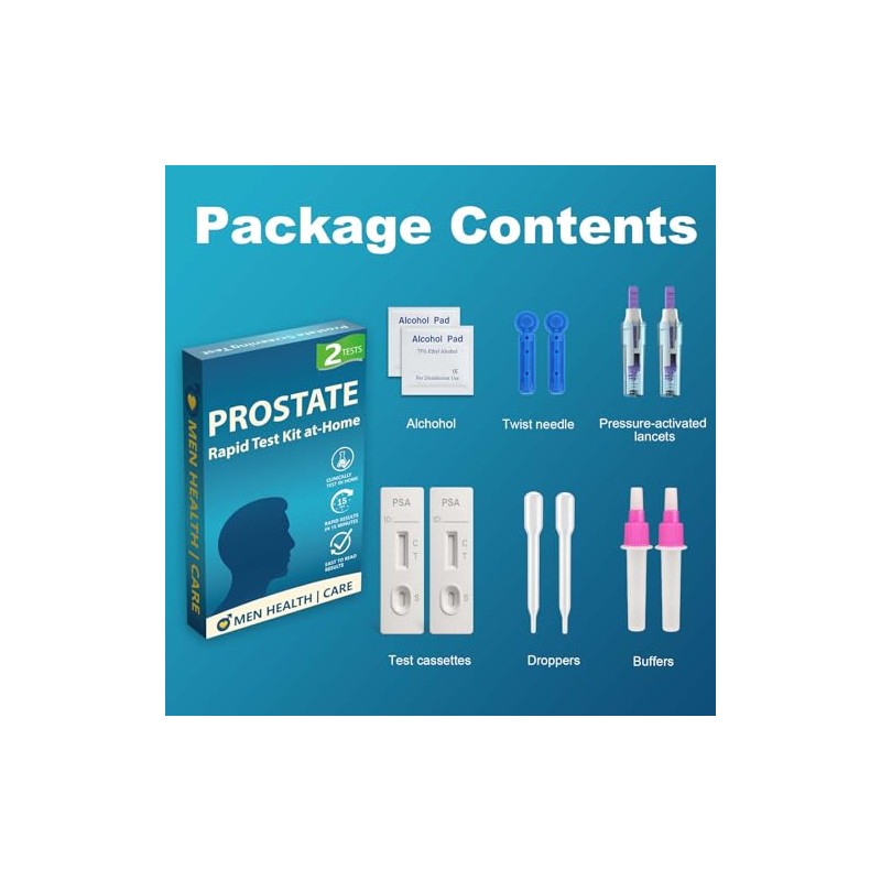 Kit de prueba rápida de PSA en casa para hombres