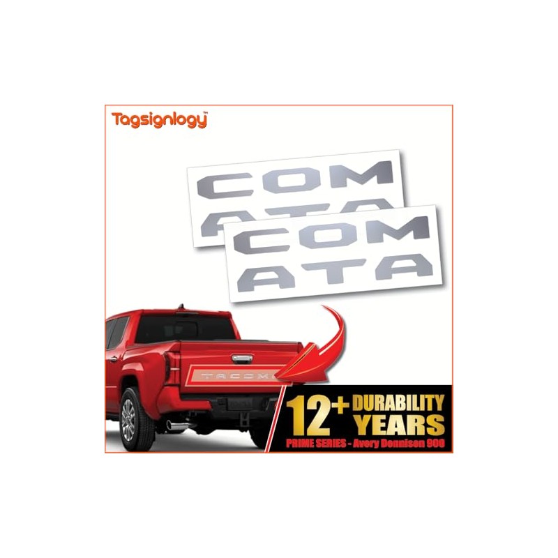 (2 Sets) Prime Series UV Weatherproof Vinyl Decals Precut Letter