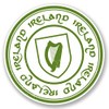 2 x 10cm/100mm Ireland Window Cling Sticker Car Van Campervan