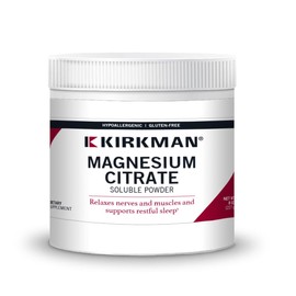 Kirkman Magnesium Citrate Soluble Powder - Hypo, 227gm/8oz