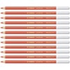 STABILO 1400/305"Carb0thello Chalk-Pastel" Colouring Pencil - Vermillion Red Tone (Pack