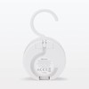 Muji MJ-BC2 12046745 Analog Bass Clock, White, Width 3.4 x