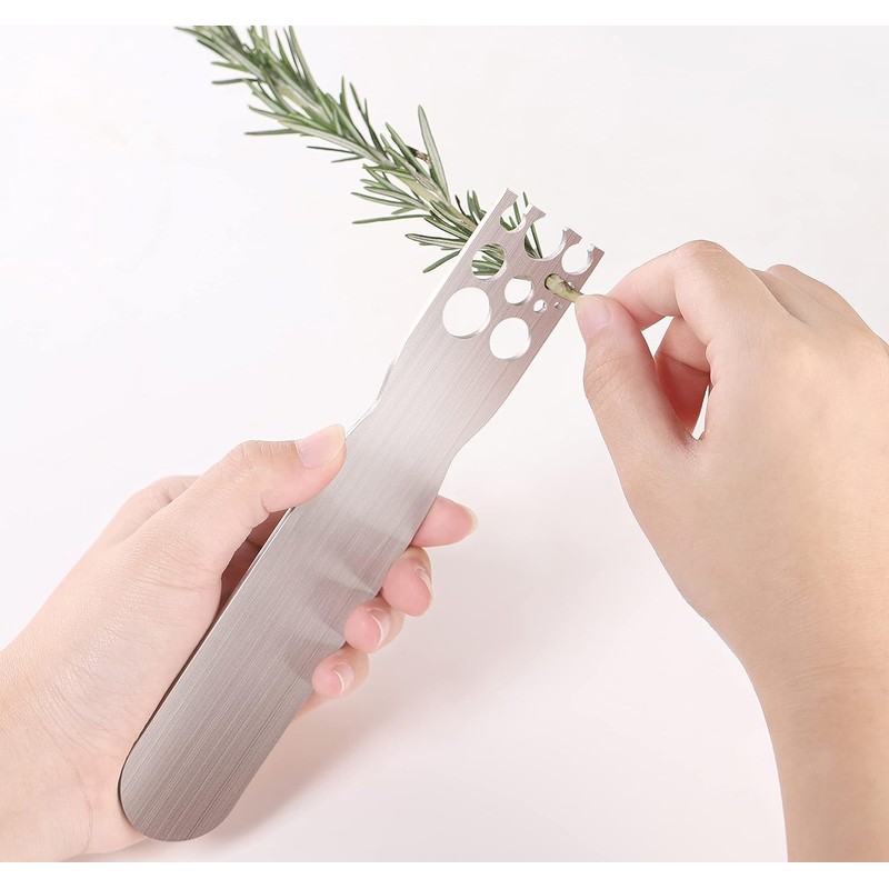 Herb Stripping Tool - Greens and Herb Stripper Steel Herb
