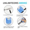 Pence & Moon Collective 12 Pcs Address Blocker Stamp, Identity