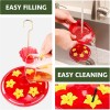 SIXTOYZF Hummingbird feeders for Outdoors Ant Bee Proof Leak-Proof,2 Pack