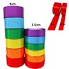 22 m x 6 Colour Maypole Ribbons Weatherproof, Silk Ribbons