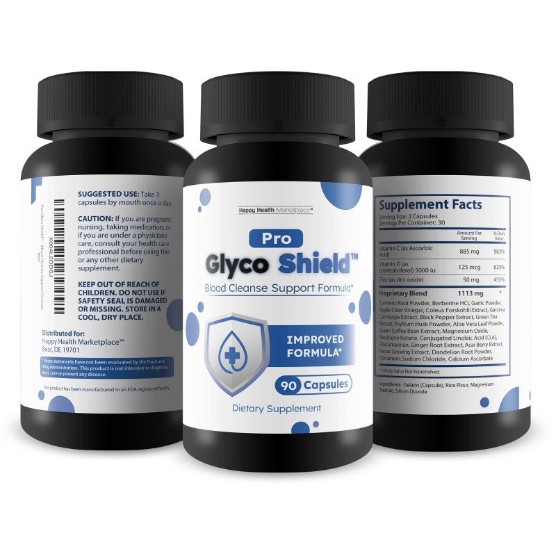 Happy Health Marketplace Pro Glyco Shield Blood Cleanse - Improved