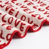 Leisofter Valentines Day Hand Towels for Bathroom(2 Pcs, 13" x