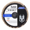 10 Pack - 3" Mini Flap Discs Quick Change Zirconia