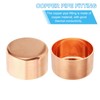 PATIKIL 4" Copper Pipe End Cap, 1Pcs Copper Fitting Cap