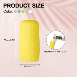 PATIKIL Travel Bottle Covers for Toiletries, 10 Pack Stretching Silicone Bottle Covers Elastic Sleeves Travel Accessories for Lotion Shampoo and Conditioner Containers, Multicolor