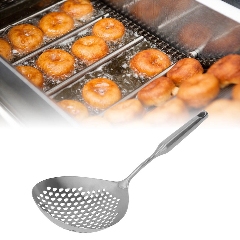 Skimmer Ladle 304 Stainless Steel Food Grade Long Handle Large