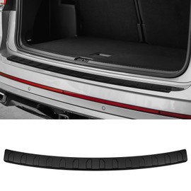 BILOPER Rear Bumper Protector for VW Atlas 2018-2024 2025,ABS Material Rear Bumper Guards for Volkswagen Atlas Accessories(not for Atlas Cross Sport Models)