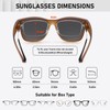Wzerry Polarized Fit Over Glasses Sunglasses, Wear Over Sunglasses Wrap