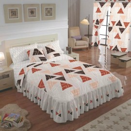 Primavera Competition Colcha Moka  King Size C/3 Cojines 50% Algodon